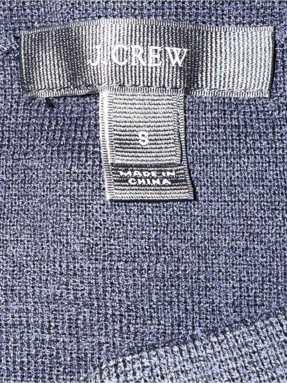 ❌S O L D❌J. Crew Navy Crewneck Pullover Sweater